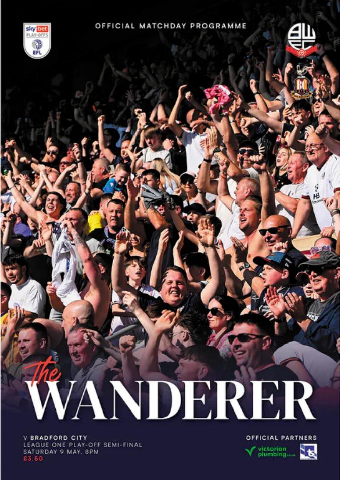 2026 LEAGUE ONE PLAY-OFF SEMI-FINAL - BOLTON v BRADFORD CITY